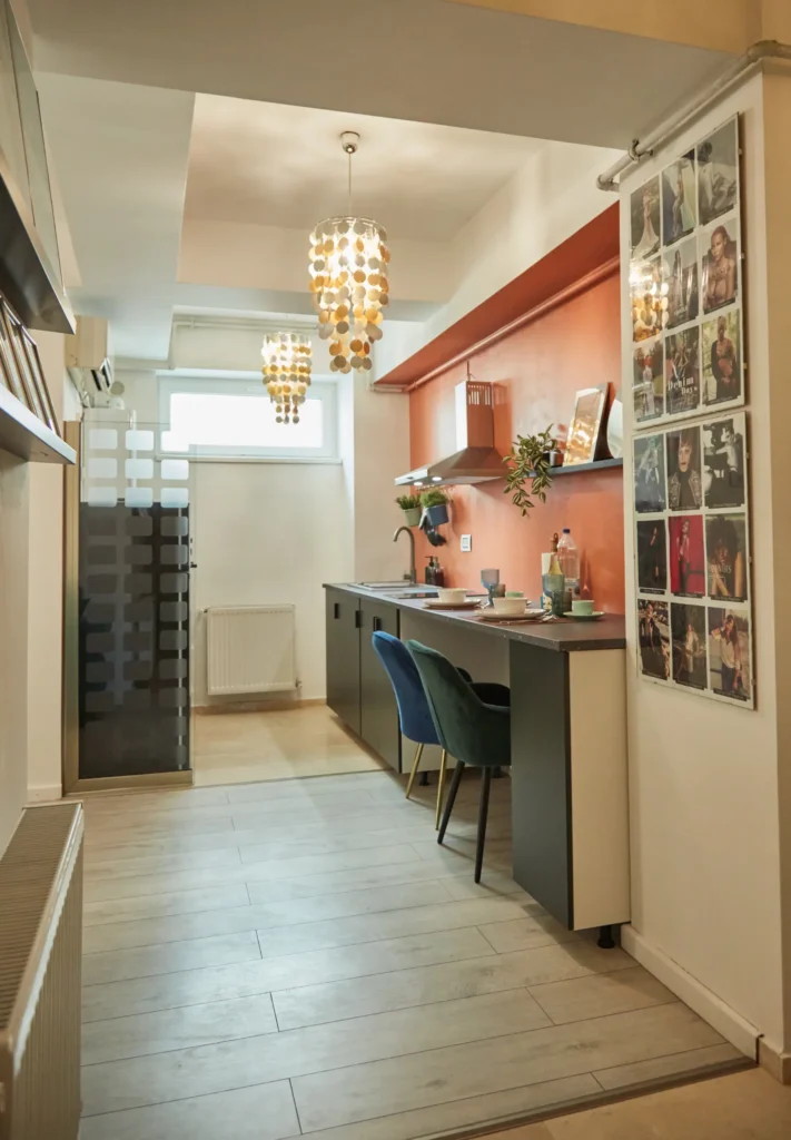Închiriază Sofia Urban Studio Operei! 45 mp, design artistic, complet echipat (mașină spălat-uscat), canapea extensibilă, lângă Lidl și Vivo Mall
